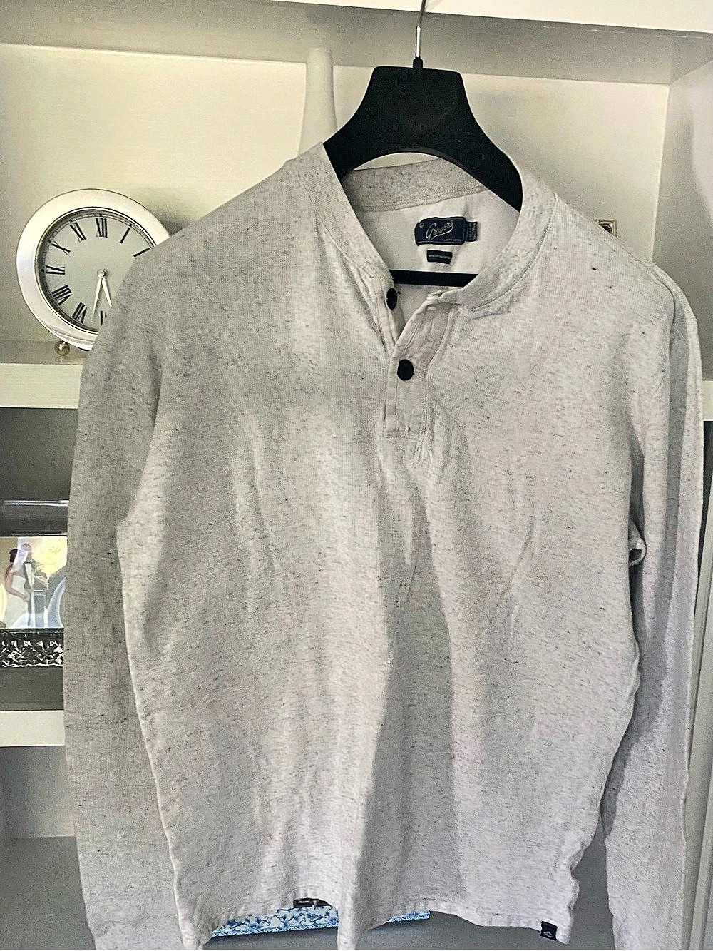 Grayers Men's Gray Long Sleeve Shirt